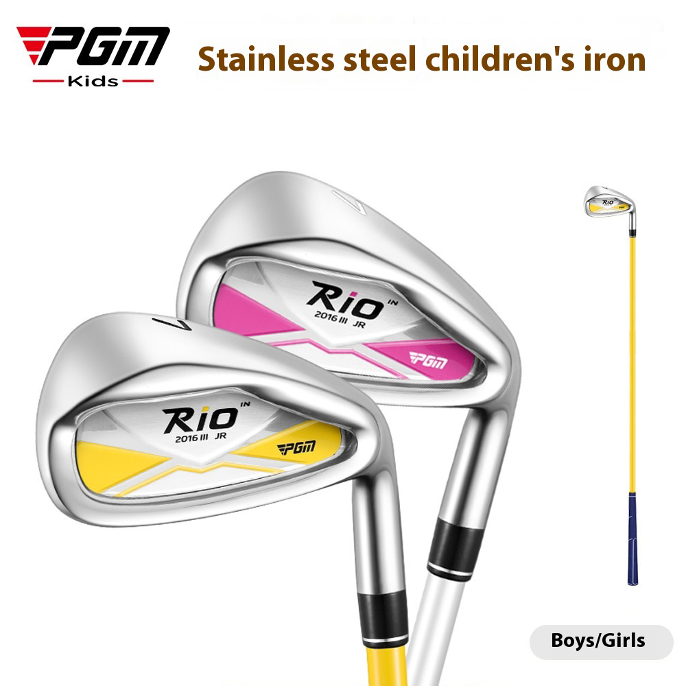 Golf Equipment For Kids - ไม้กอล์ฟ PGM, ไม้เหล็กสำหรับเด็ก, ไม้แซนด์เวดจ์, ไม้เหล็กสำหรับเด็กหญิงเกรด 7,
