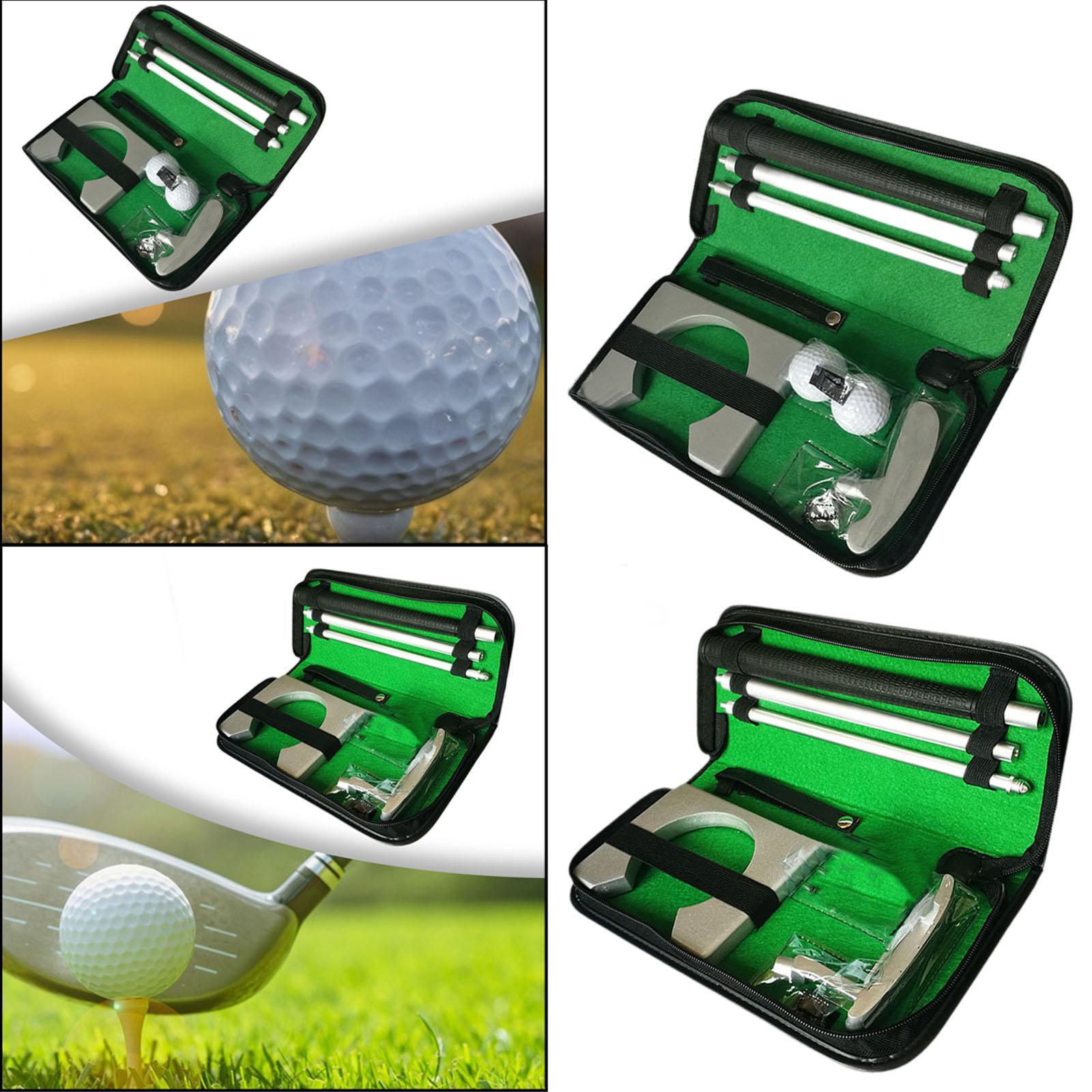 Golf Equipment Beginners - ชุดของขวัญพัตเตอร์กอล์ฟ อุปกรณ์กอล์ฟ, อุปกรณ์ฝึกซ้อมพัตต์กอล์ฟ, สำหรับการเล่นกอล์ฟ กีฬา การเดินทาง