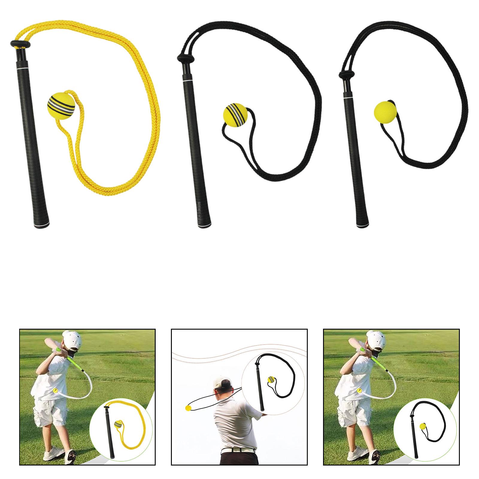 Golf Equipment Beginners - อุปกรณ์ฝึกซ้อมวงสวิงกอล์ฟ เชือกยางยืด ช่วยฝึกท่าทาง อุปกรณ์กอล์ฟสำหรับผู้เริ่มต้น พัฒนาทักษะ ระดับมืออาชีพ