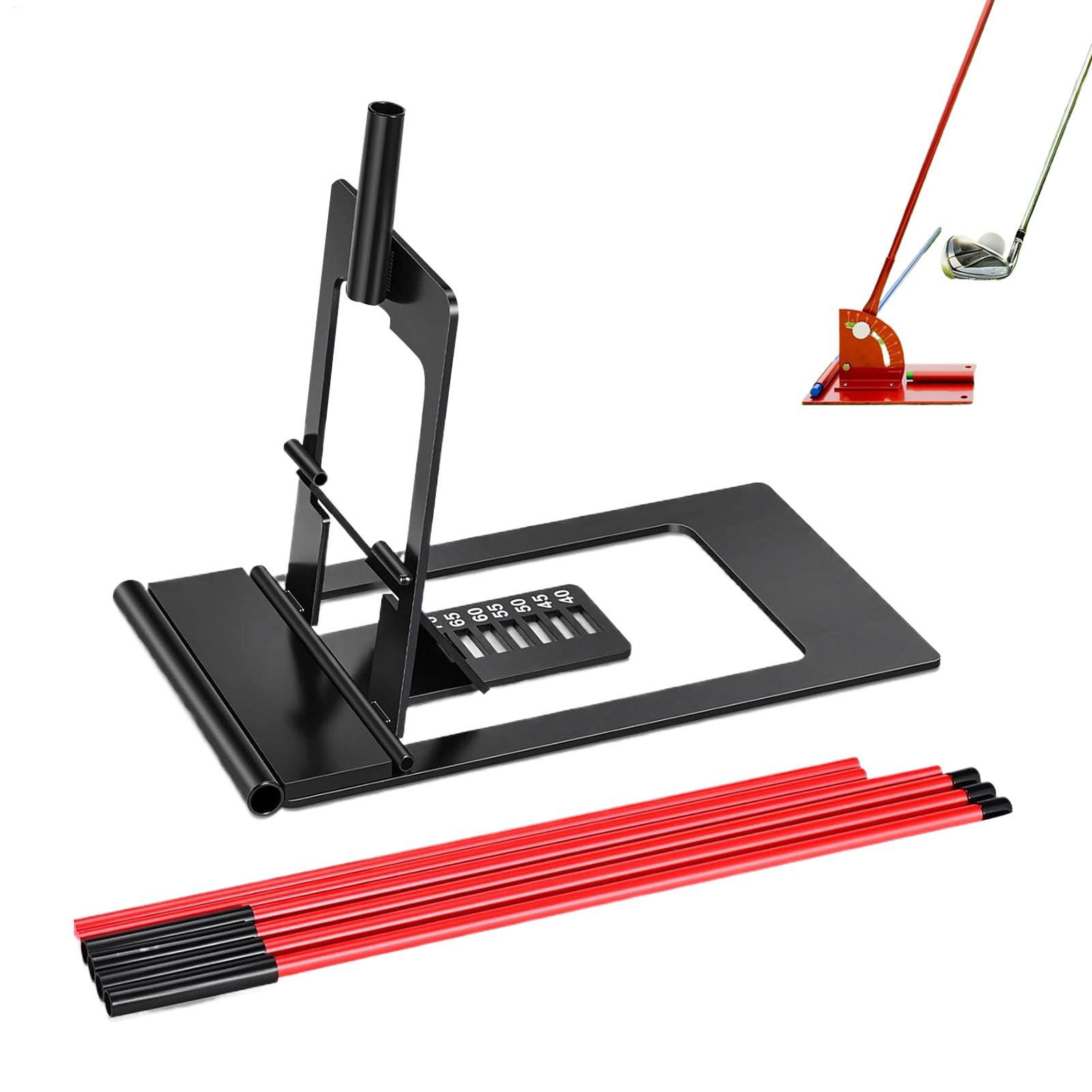 Golf Equipment Beginners - อุปกรณ์ฝึกซ้อมวงสวิงกอล์ฟ ปรับมุมได้ สำหรับผู้ชาย ผู้หญิง ผู้ใหญ่ วัยรุ่น