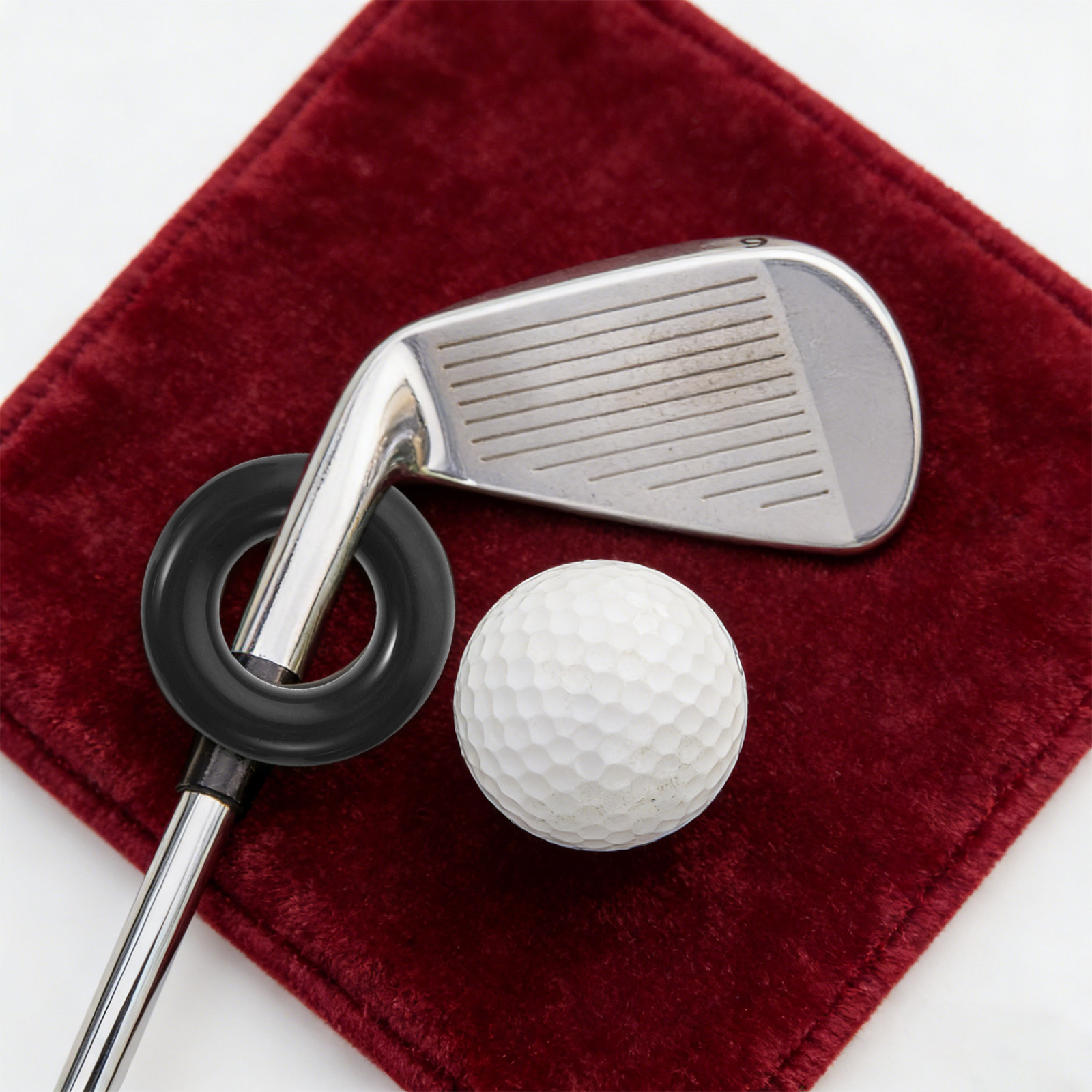Training Aid Swing - วงแหวนถ่วงน้ำหนักสำหรับวงสวิงกอล์ฟ 5 ชิ้น อุปกรณ์ฝึกซ้อมปรับน้ำหนักได้สำหรับการฝึกซ้อมกอล์ฟ เพิ่มความแข็งแรงและอุ่นเครื่อง