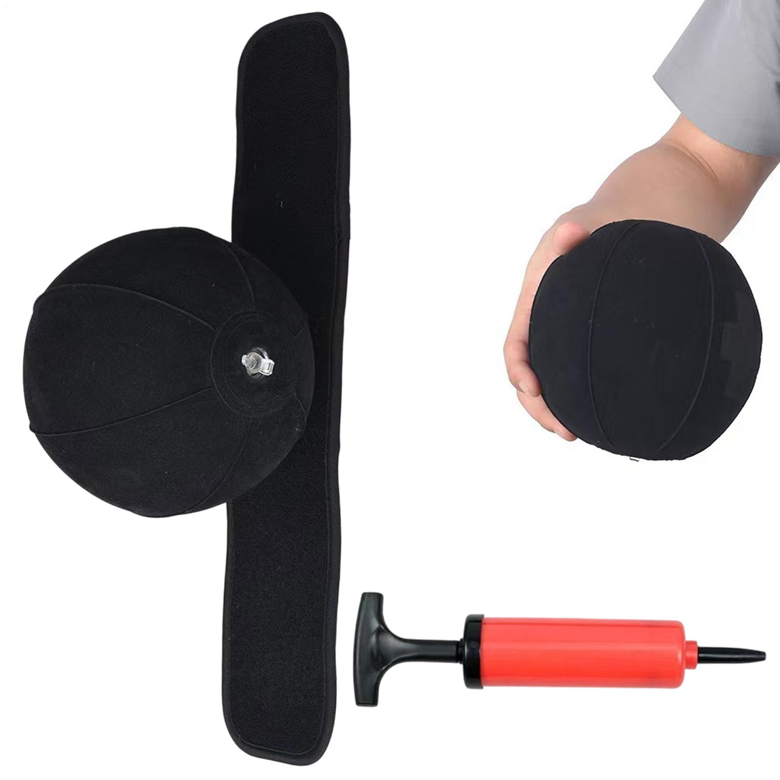 Training Aid Swing - อุปกรณ์ช่วยฝึกซ้อมวงสวิงกอล์ฟ ปรับระดับได้ พร้อมลูกบอลเป่าลม อุปกรณ์ช่วยฝึกซ้อมกอล์ฟแบบรัดแขน สำหรับฝึกตีในร่มและกลางแจ้ง