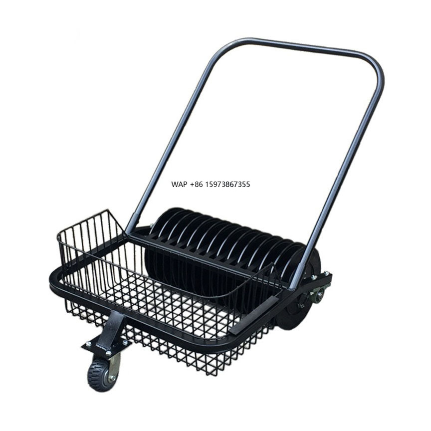 Golf Equipment Usa - รถเข็นเก็บลูกกอล์ฟแบบเข็นมือ อุปกรณ์สำหรับสนามฝึกซ้อมกอล์ฟ