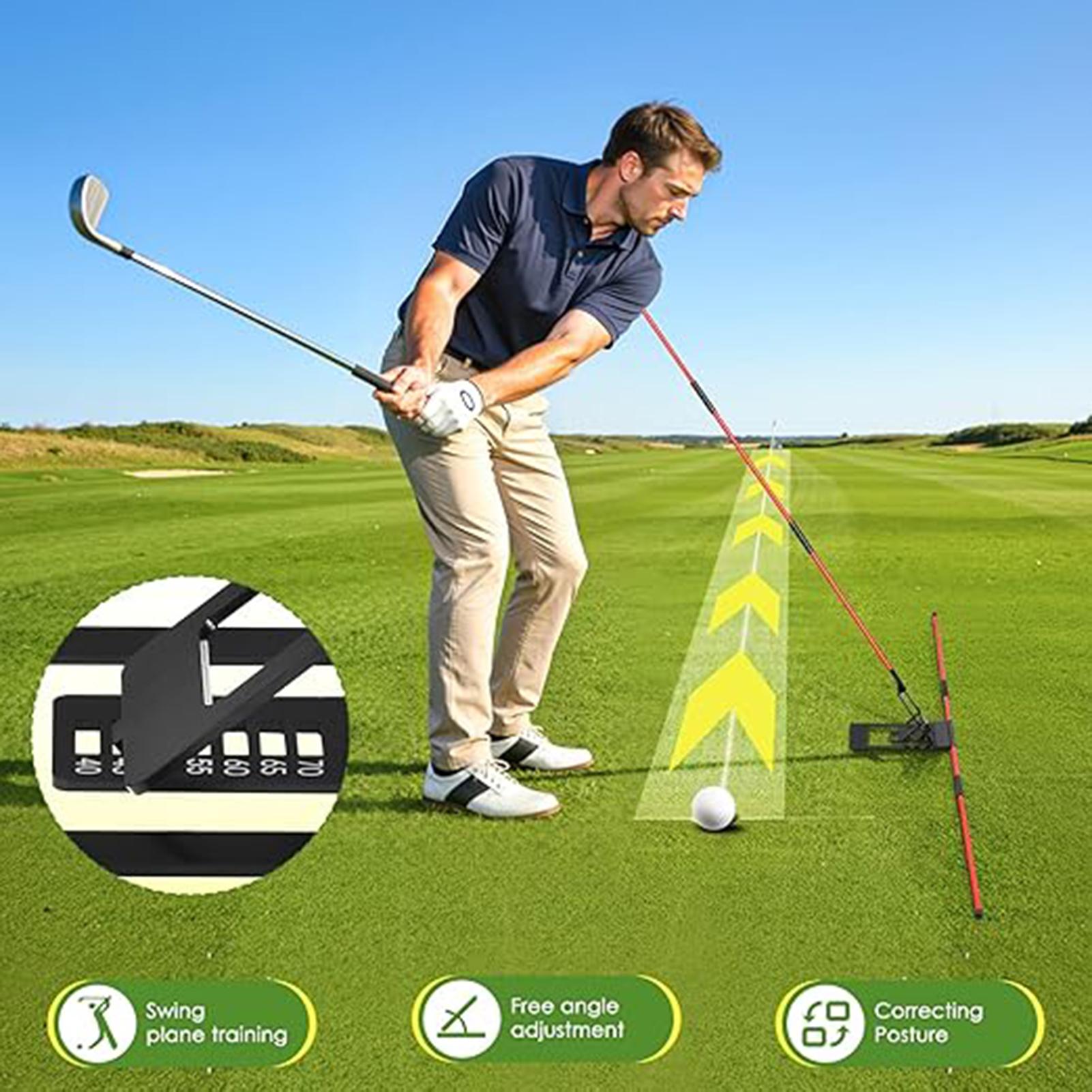 อุปกรณ์ฝึกซ้อมกอล์ฟแบบปรับมุมไ - Golf Equipment Beginners บทวิจารณ์และราคา
