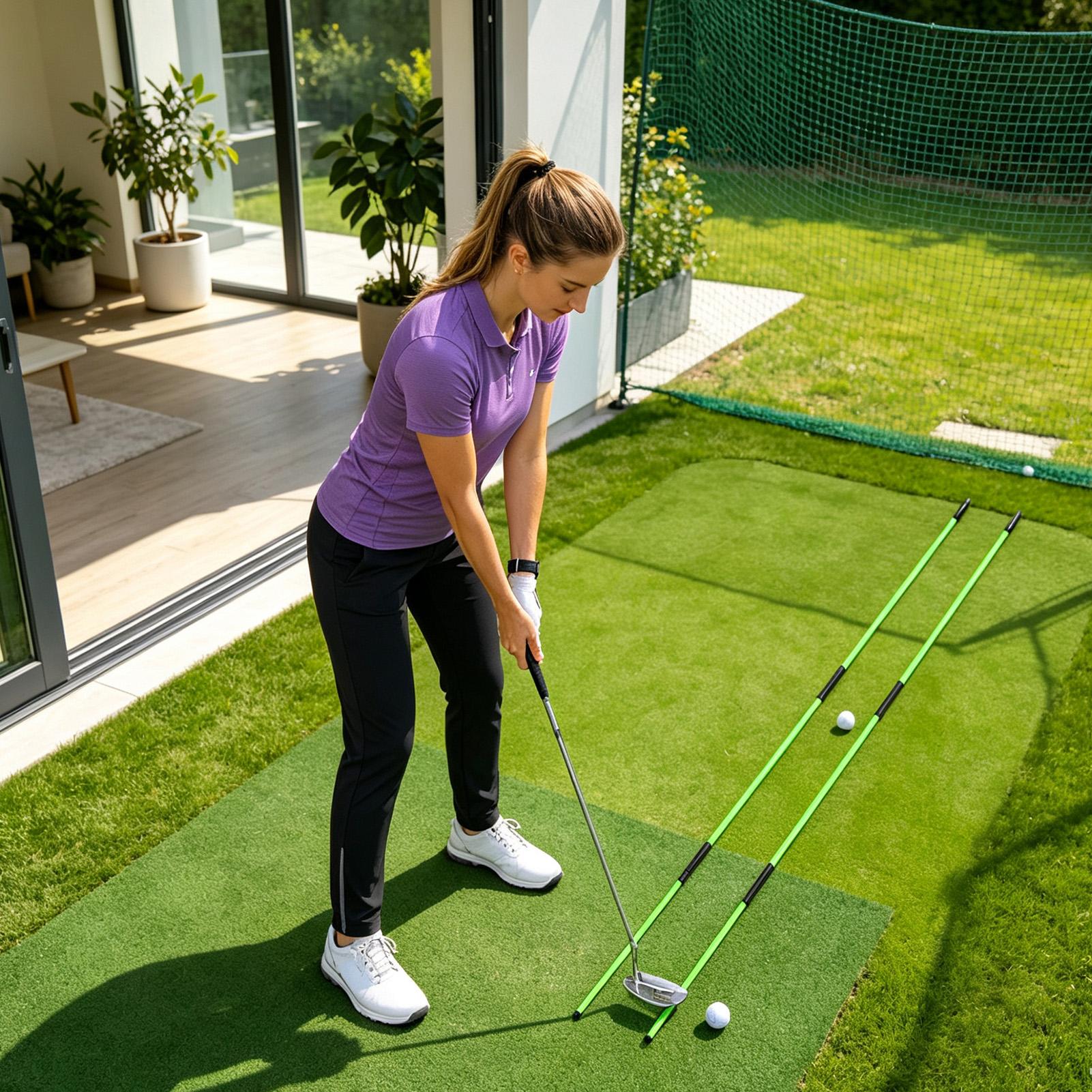 อุปกรณ์ฝึกการจัดแนววงสวิงกอล์ฟ - Golf Equipment Beginners บทวิจารณ์และราคา