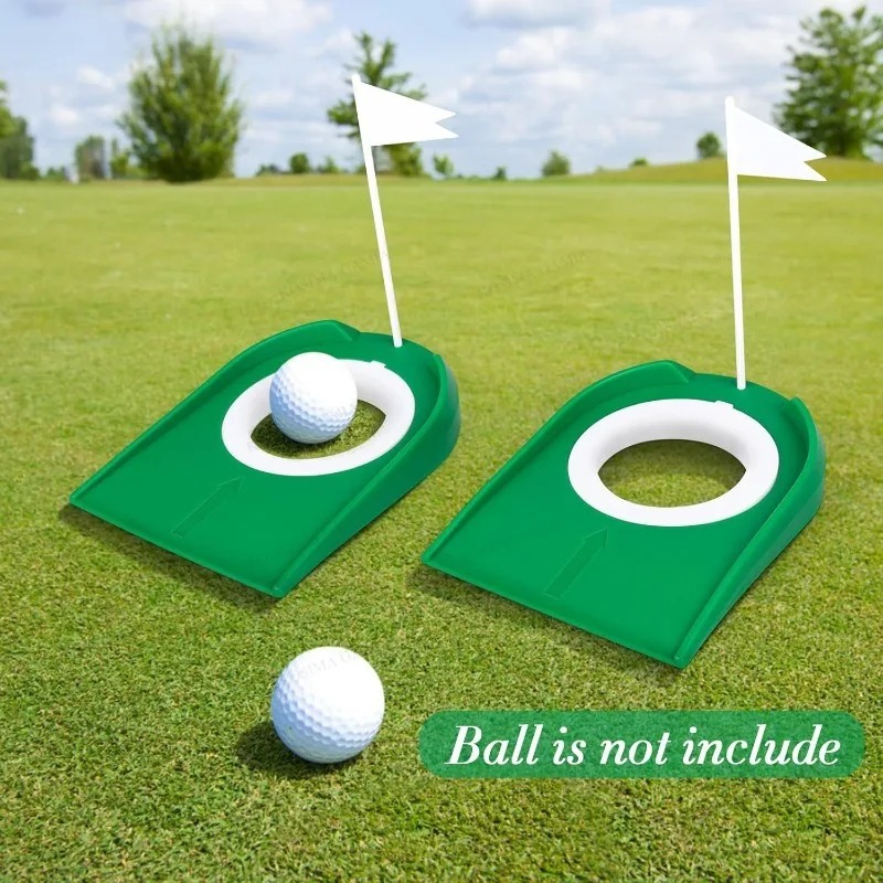 ถ้วยพัตต์กอล์ฟพร้อมธง อุปกรณ์ฝ - Golf Equipment For Kids บทวิจารณ์และราคา