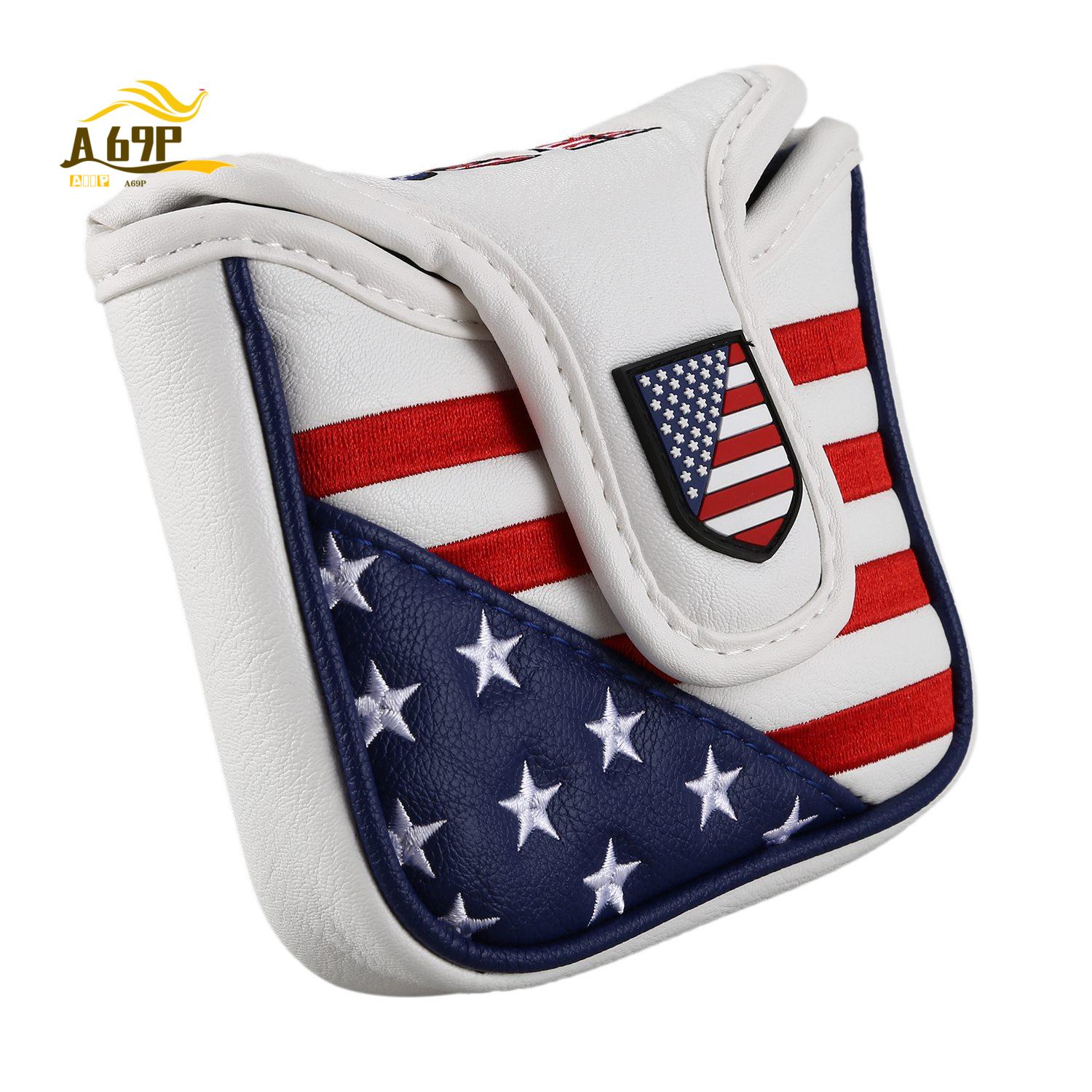 A69P-PU ฝาครอบหัวไม้กอล์ฟแบบ M - Putter Mallet Blade บทวิจารณ์และราคา